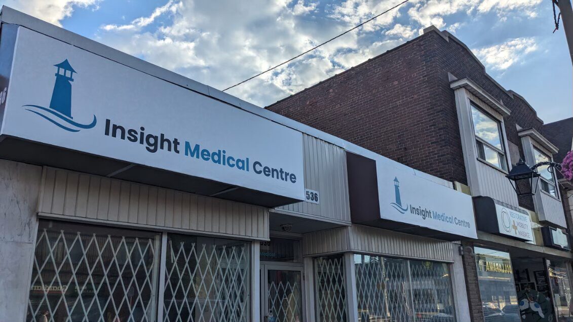 Exterior of Insight Medical Centre at 536 Concession Street in Hamilton